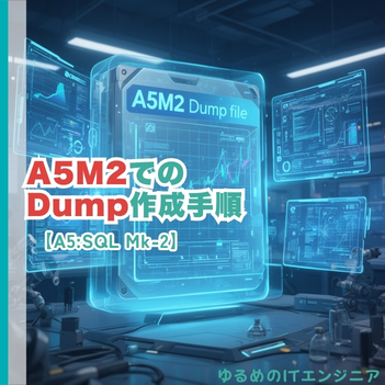 【A5:SQL Mk-2】A5M2でのDump作成手順と活用法を徹底解説！【初心者向け】