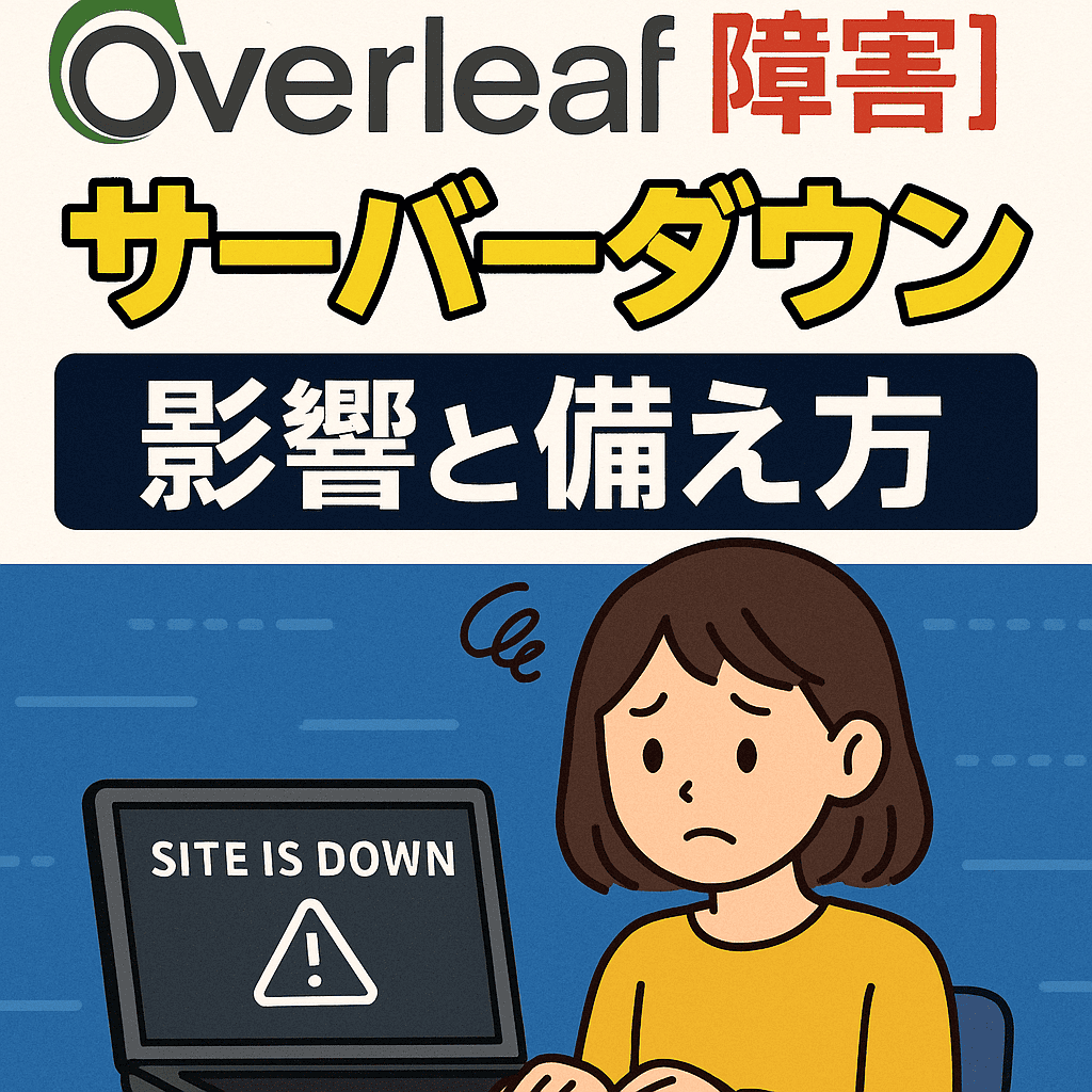 Overleafサーバーダウン